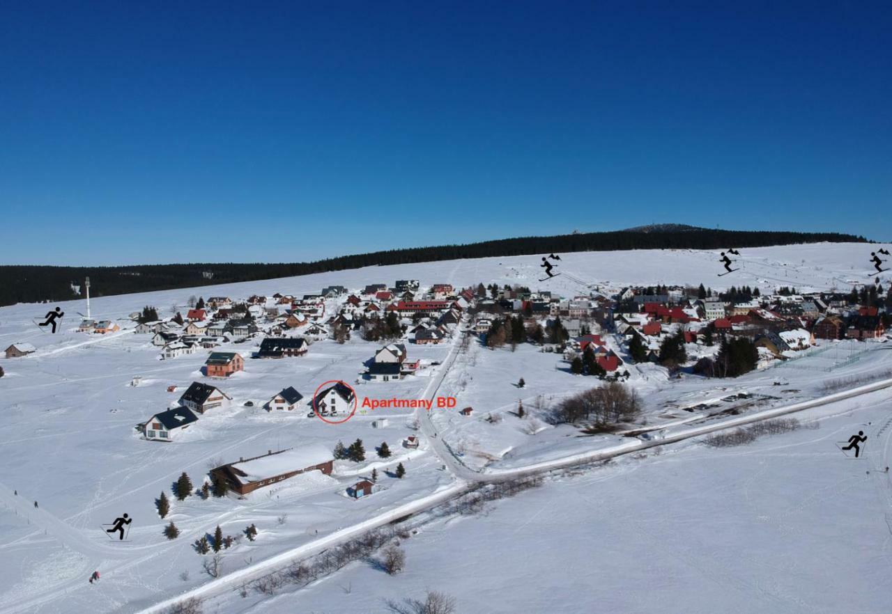 Apartmány BD Boží Dar Bozi Dar Exterior foto